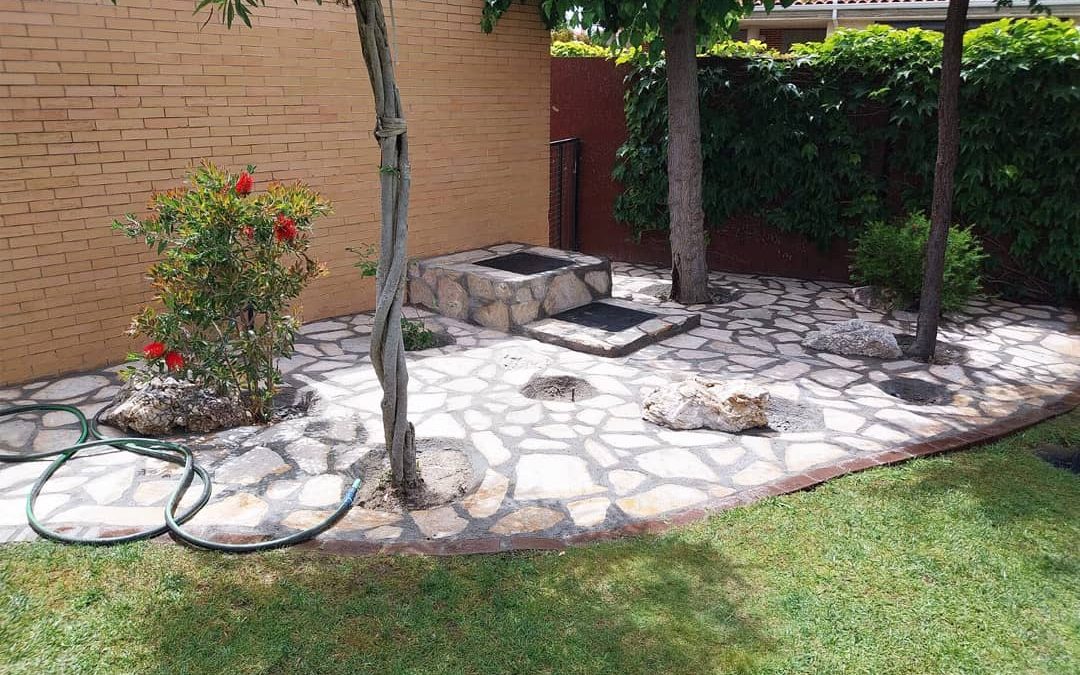 PAVIMENTADO DE JARDÍN